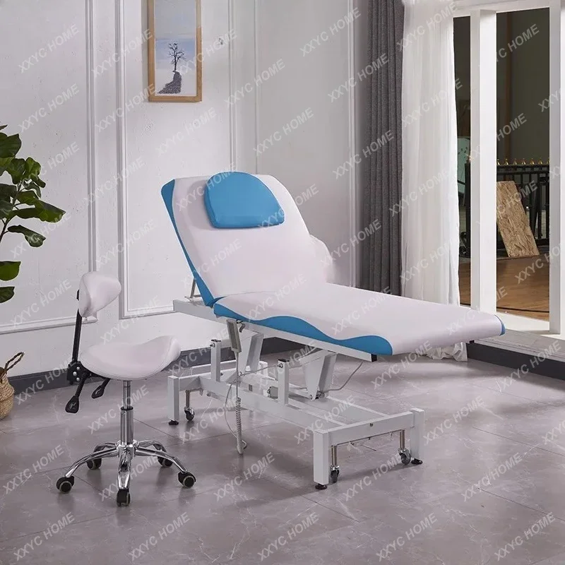 Electric beauty bed Beauty salon folding lifting bone massage bed tattoo micro-adjustment injection bed