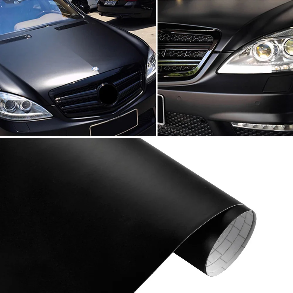 30/10*100cm Car Matt Vinyl Wrap Film Stickers and Decals Foil Bubble Free Decoration DIY Motorcycle Automobiles Auto Accessories image 2