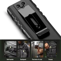 Security Flashing Work Light Warning Light Strong Light Mini Portable Outdoor Maintenance Emergency EDC Flashlight Knife Cap Cli 3