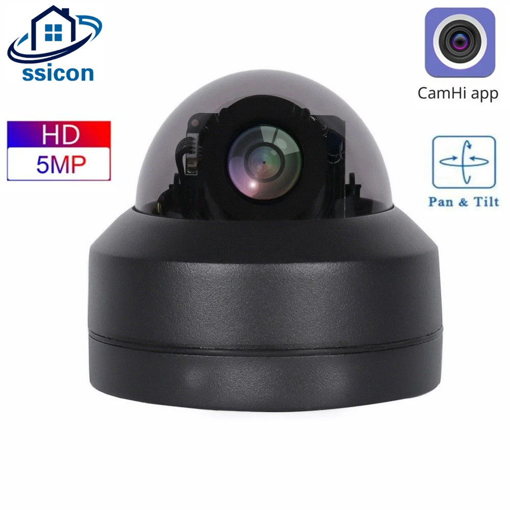 

5MP CamHi MINI Outdoor PTZ IP Camera 4X Optical Zoom IP66 Waterproof Security Network Camera Support Human Detection