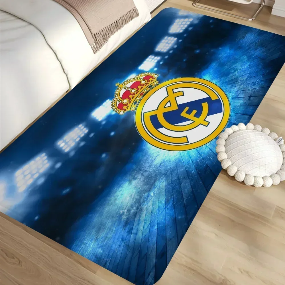 R-Real M-Madrid C-Club de Fútbol Entrance Door Mat Rectangle Anti-slip Home Soft Badmat Front Door Indoor Outdoor Mat Toilet Rug