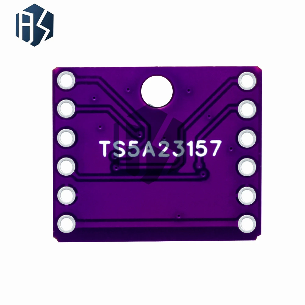 TS5A23157 CJMCU-23157 Placa de desenvolvimento de módulo de interruptor analógico SPDT de canal duplo 10Ω para Arduino