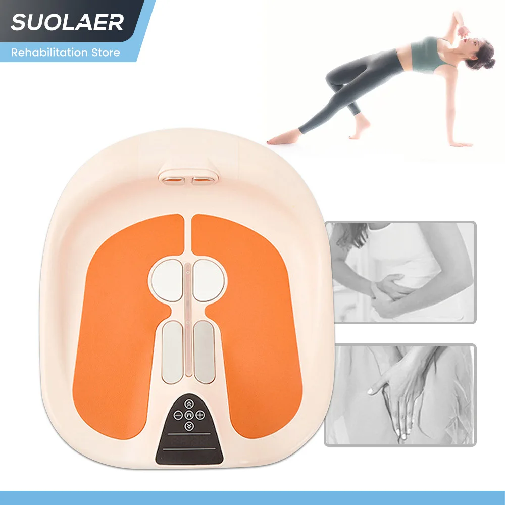 Estimulador elétrico do músculo do assoalho pélvico, não invasivo, exercício de Kegel, cadeira Trainning, máquina de reparo pós-parto, BladderControl, EMS