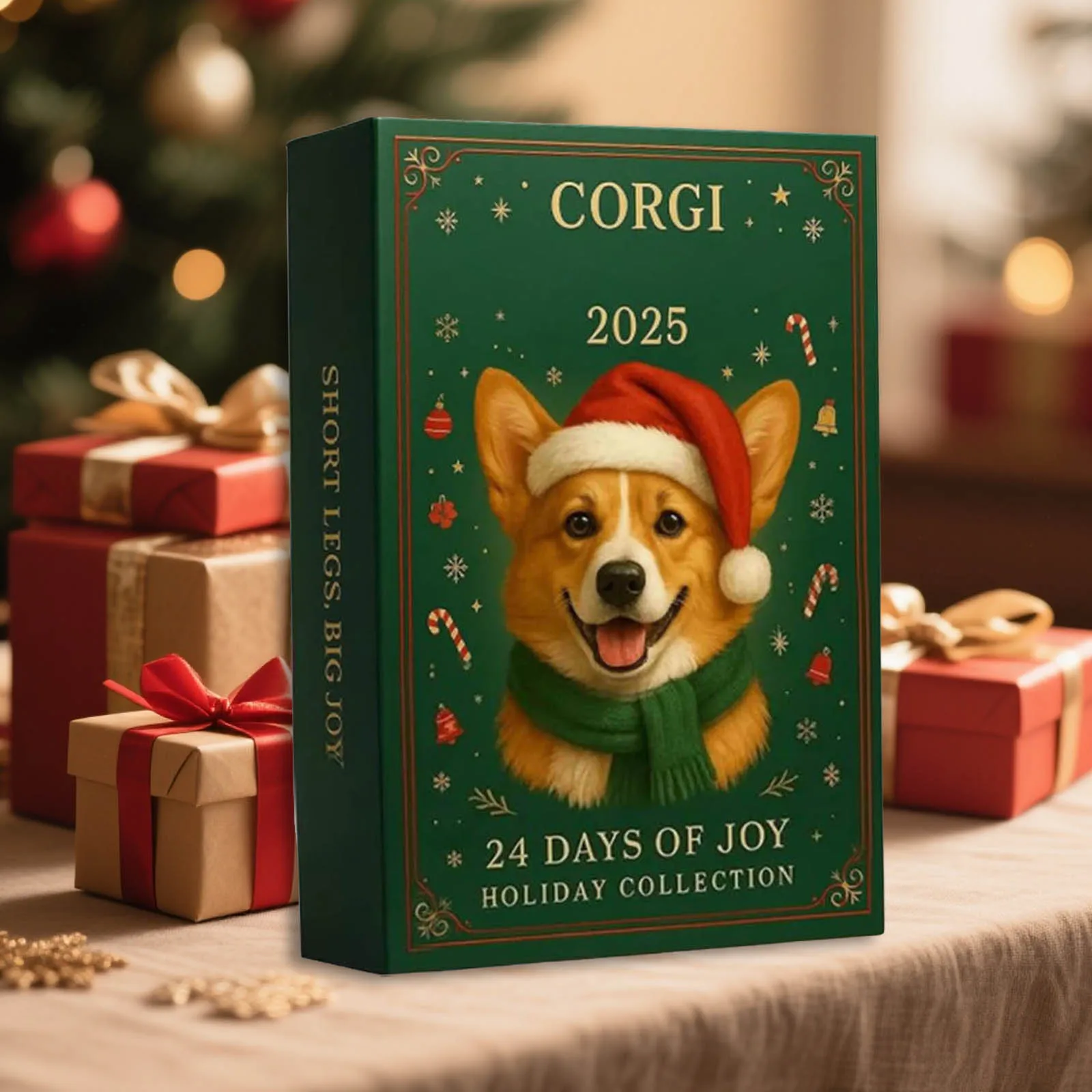 30 كوب شفط للمؤقت الثاني تقويم مجيء كورجي مع 24 قلادة كورجي أكريليك لعيد الميلاد العد التنازلي هو مؤقت 30 دقيقة #5