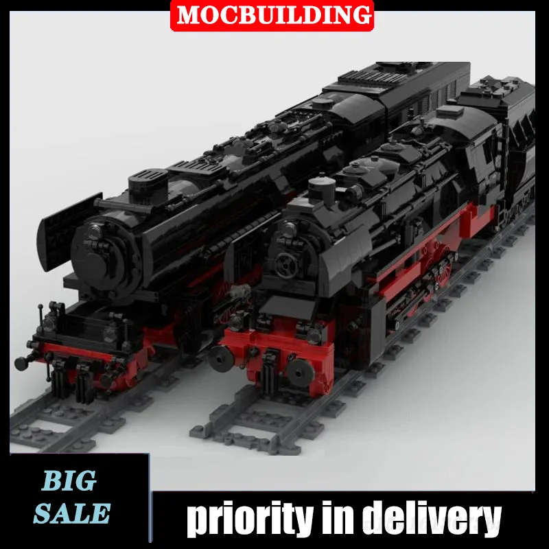 Remote Control Model Train Building Block MOC City Locomotive Building Railway Collection Series Boy Toys Gifts