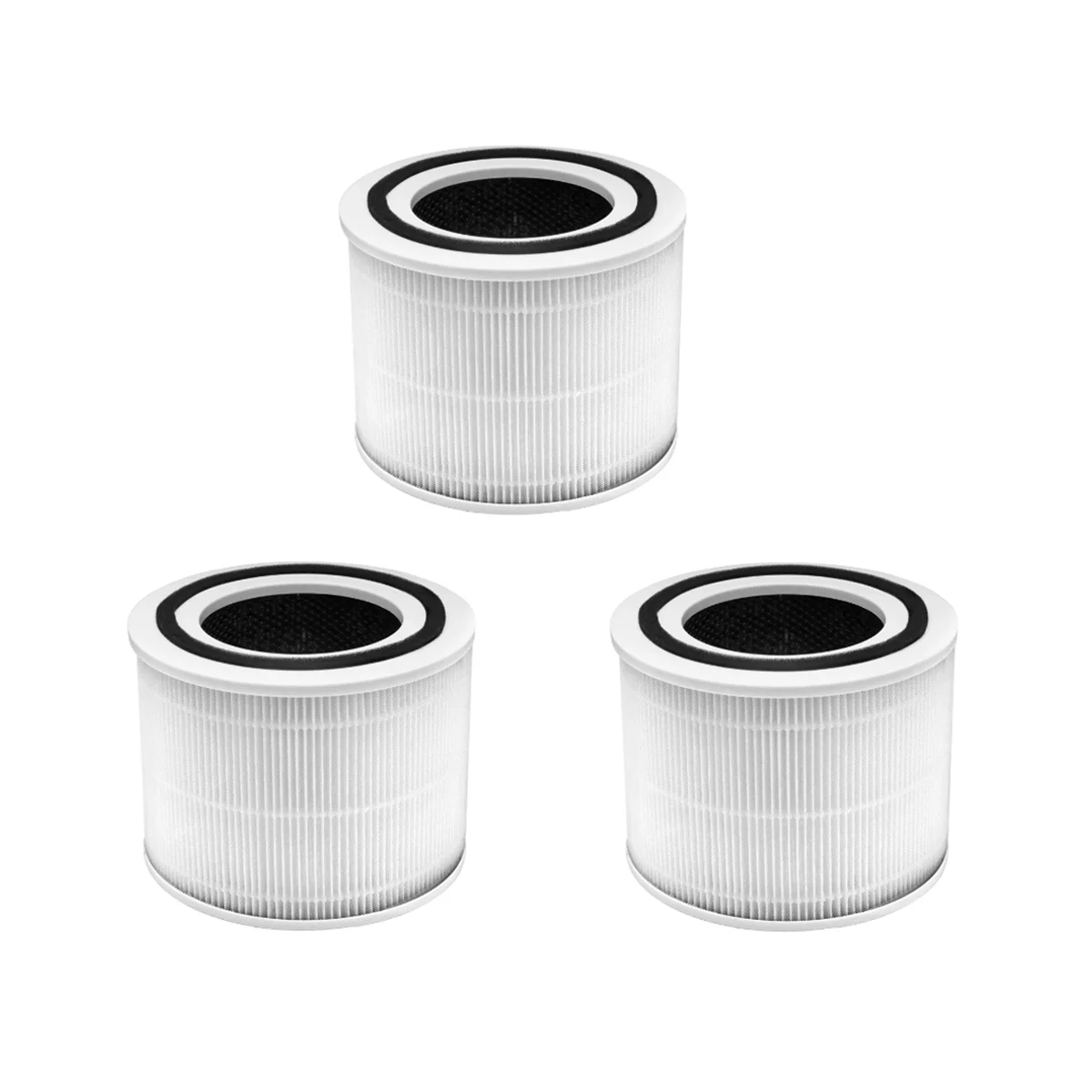 

3PCS Hepa Filter for Levoit Air Purifier Core 300 Levoit Activated Carbon Filter Core 300 Air Purifier Filter Core 300