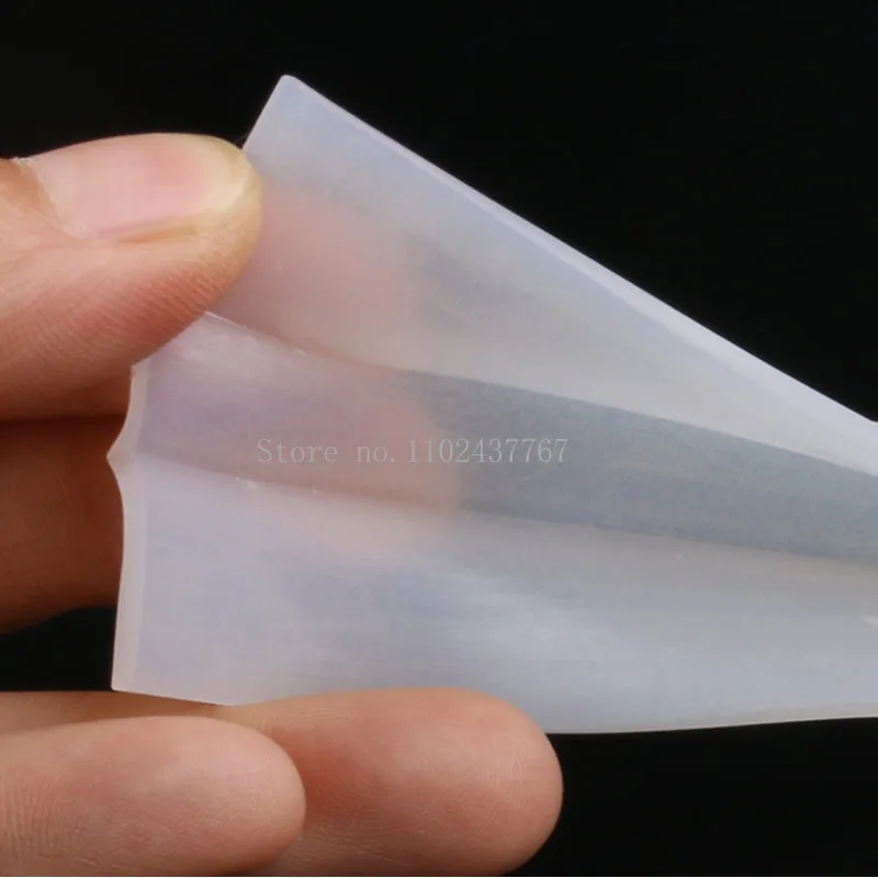 Transparent Silicone U-Shaped Sealing Strip for Window Car Door Shower Frameless Glass Edge Weatherproof Protection