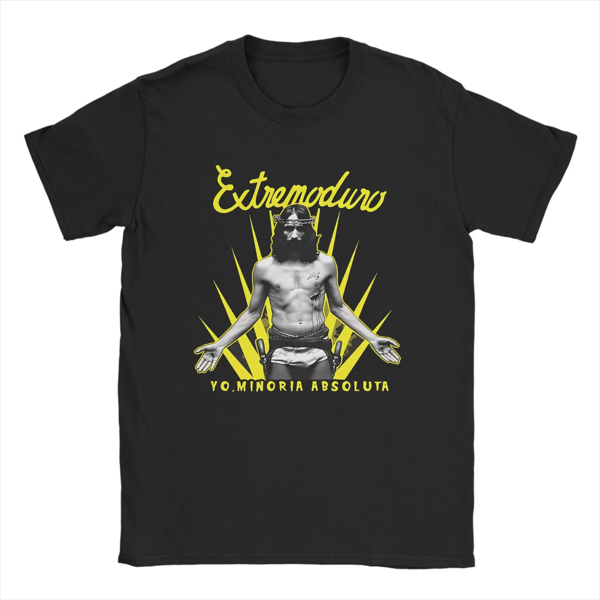 

Уличная футболка Rock Band EXTREMODURO Tour 2025 Футболки Модная футболка для мужчин Лето Y2K Футболки с короткими рукавами и принтом