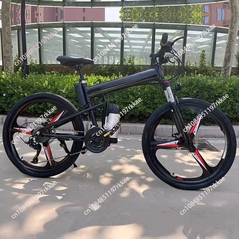 Aluminum alloy 26 inch electric bicycle lithium battery 36V adult foldable lithium battery to assist mountain bikes