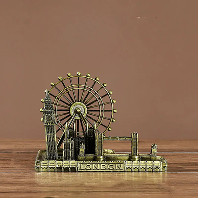 

Miniature Tower Bridge for Home and Office Decoration, Ferris Wheel Decoration