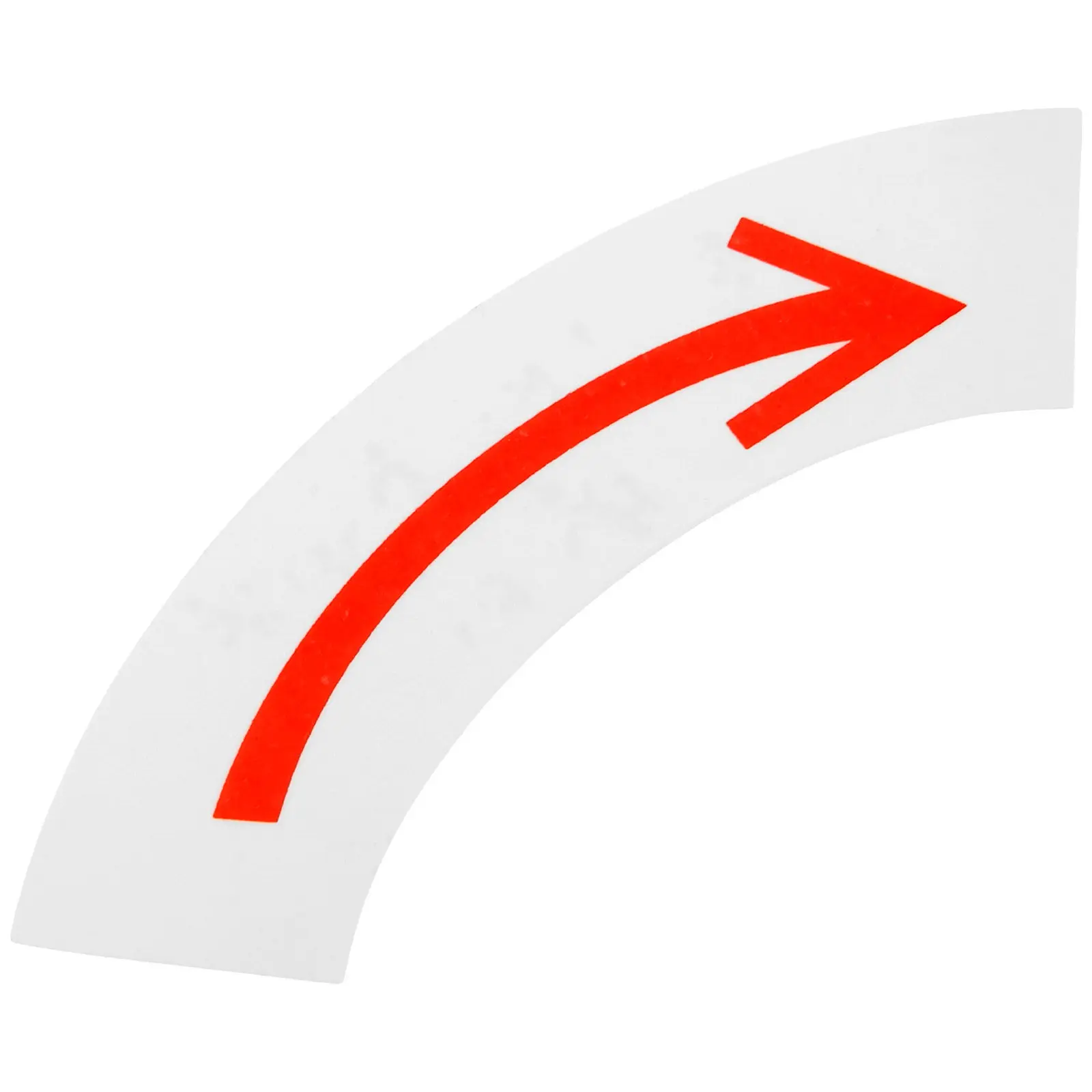 Premium Arrow Warning Sticker Strong Adhesive Direction Indicating Decal for Equipment Safety Traffic Signs Caution Prompt Arrow