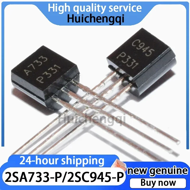 10PCS/pair 2SA733-P/2SC945-P Packaged TO-92 Transistor Pair Low-power Transistor