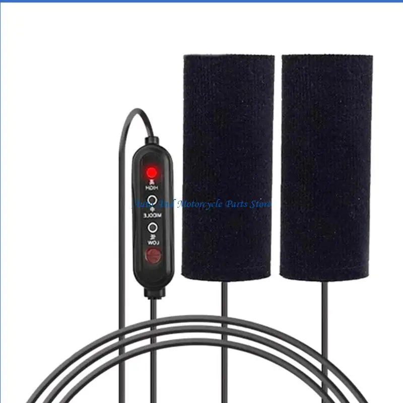 

P9FD Three Levels Temperature Control Heated Grips Plastic for Motorbike Handlebars