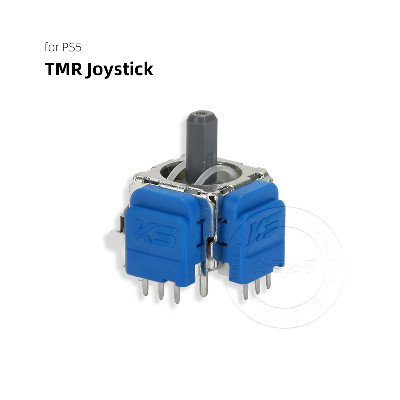 HOTHINK 2pcs TMR Electromagnetic Induction Joystick Left Right 3D Thumb Stick for PS5 PS4 XBOX ONE Series X/S Elite Controller