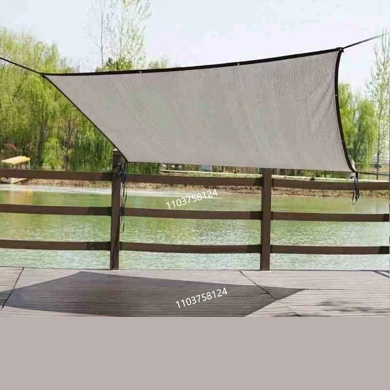 Sonnenschutznetz, Regenschirm, Markise, UV-beständiges Sonnenschutztuch, geeignet für botanische Gärten, Balkone und Markisen