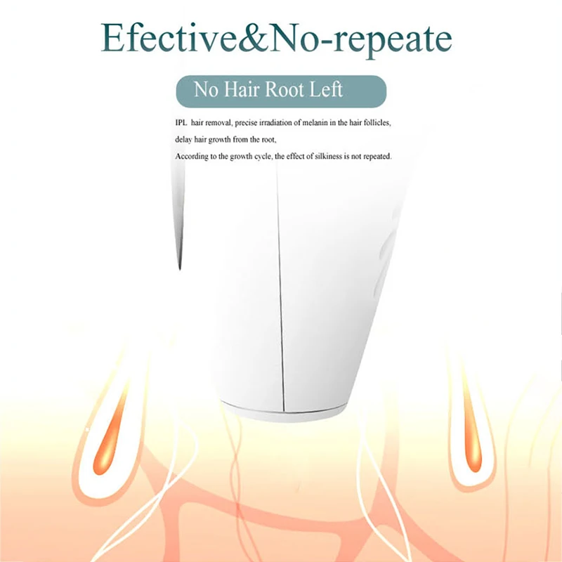 المحمولة متعددة الوظائف المنزل استخدام شاشة الكريستال السائل الكهربائية IPL آلة لنزع الشعر بالليزر المهنية الإناث IPL آلة إزالة الشعر #3