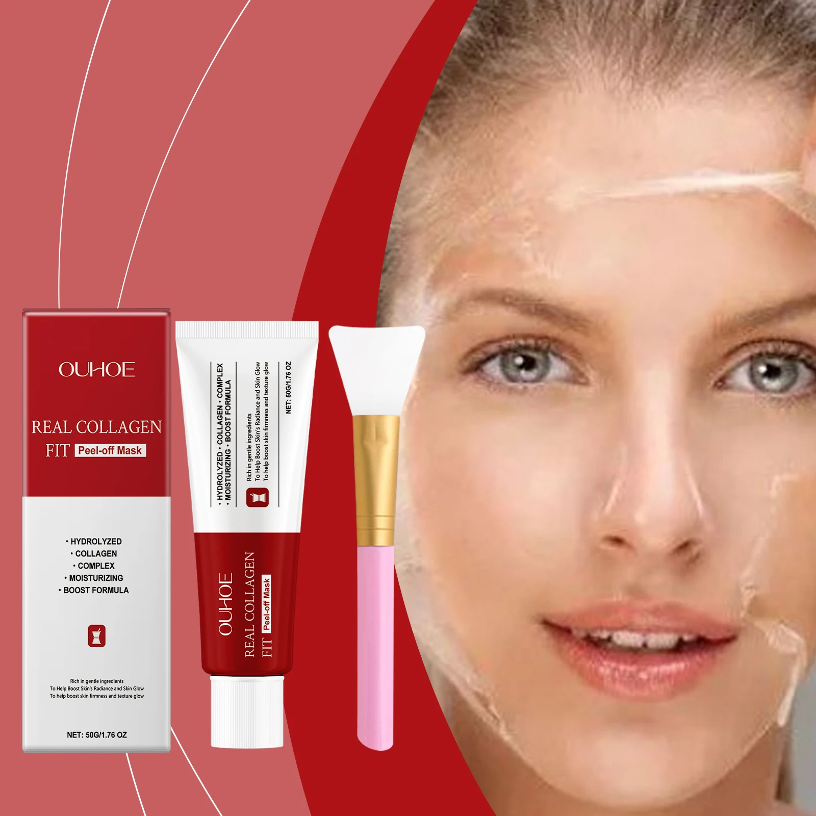 Рисунок 5 - Отшелушивающая маска Real Collagen