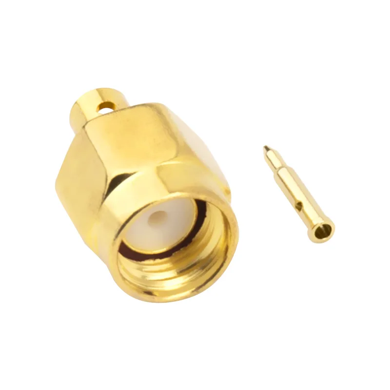 SMA-JB2 Inner Screw Inner Needle SMA Straight Male RG405 Cable Semi-steel Semi-flexible Wire Cable RF Coaxial Connectors