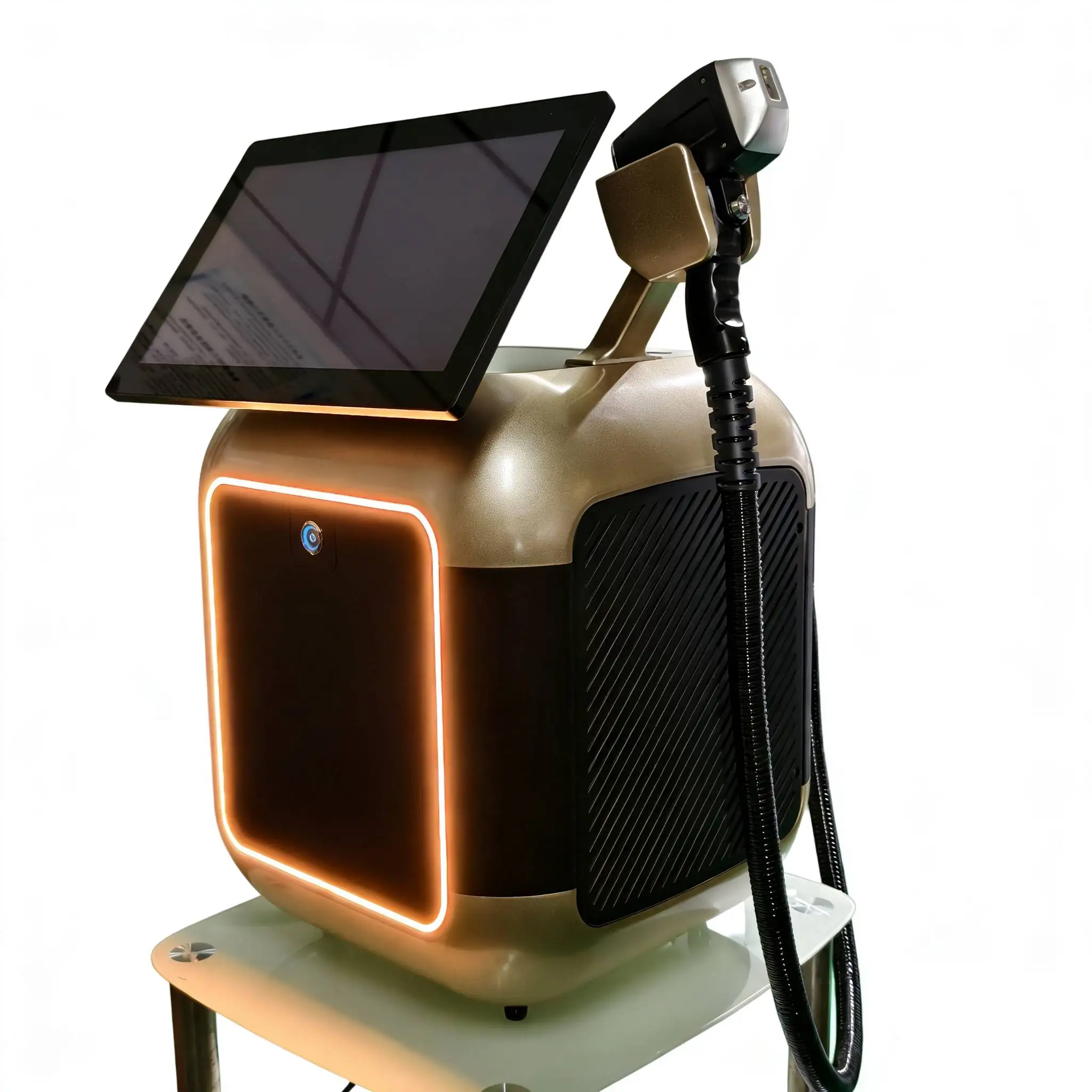 4 Wavelength Diode Laser Hair Removal Machine Titanium for Body Armpit Face Hands Head Permanent Hair Removal Wavelengths 808nm