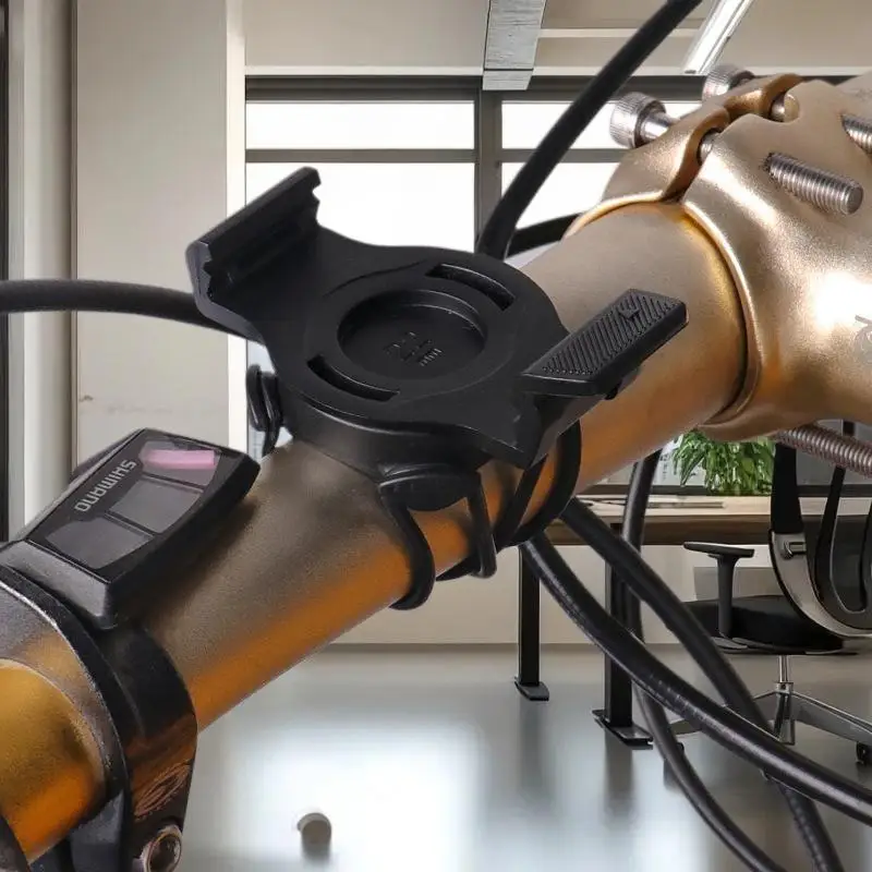 حامل عداد السرعة الآمن للإقتباسات على دراجات 20/22/26 مم مع ساعة Garmin Quick Fit Quarter-Turn Bike Mount #5