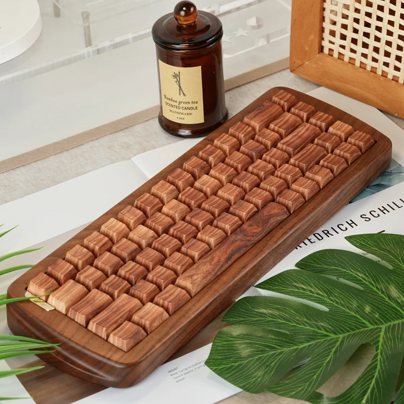 Walnut Wood Grain Dye Sub PBT Keycaps 130 Keys Side-lit RGB Backlit Keycaps Cherry Profile for MX Switches Mechanical Keyboard
