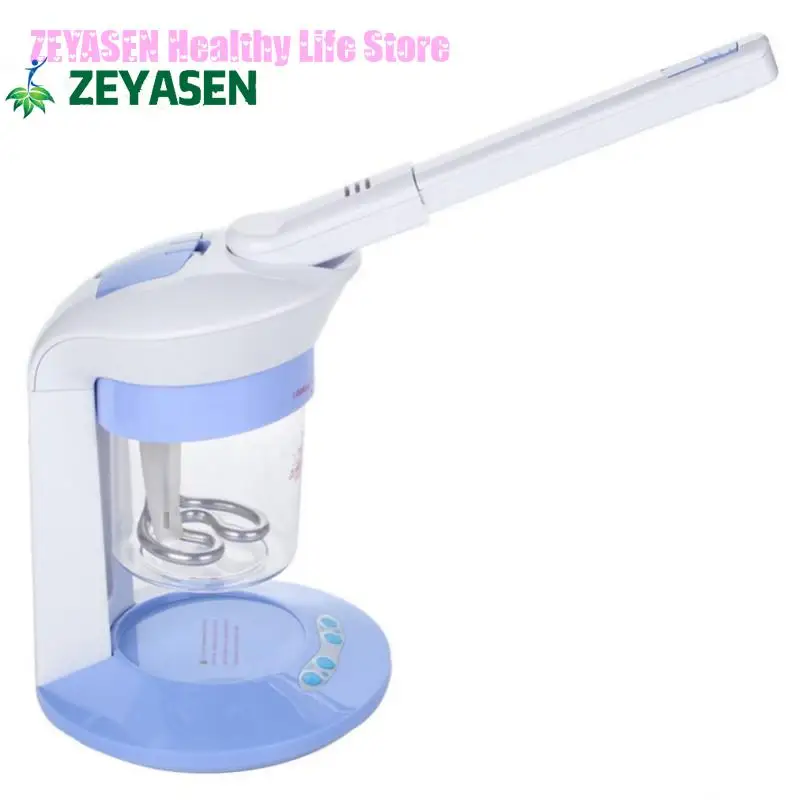 

Zeyasen Face Facial Steamer Nano Mist Sprayer Nebulizer Ozone Vapor Steam Skin Care Vaporizer Safe Plug 110v 220v Face Hydration