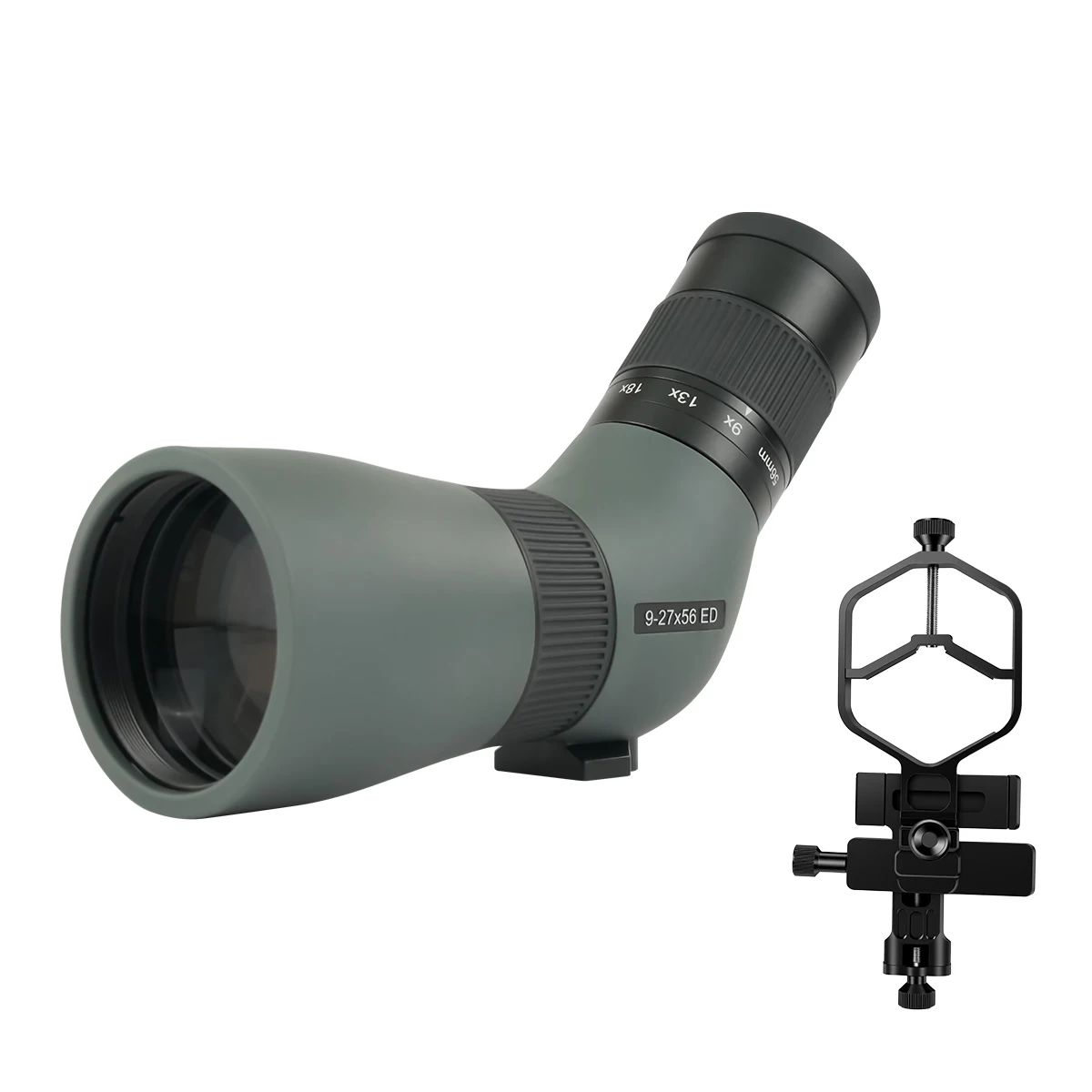 Svbony SV410 9-27×56 ED – Kit de Fotografía con Telescopio, Mini Telescopios Portátiles, Adecuados para Observación de Aves, Fotografía y Camping