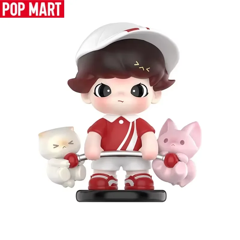 POP MART DIMOO Ouch Heavy 시리즈 블라인드 박스 미스터리 박스 게스 백 모델 귀여운 장난감 인형 애니메이션 피규어 데스크탑 장식품 선물 소녀용