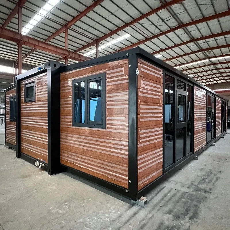 Foldable Container House Prefabricated 40ft 20ft Prefab Fold Out Container Home Expandable Folding House Tiny Homes for Poland