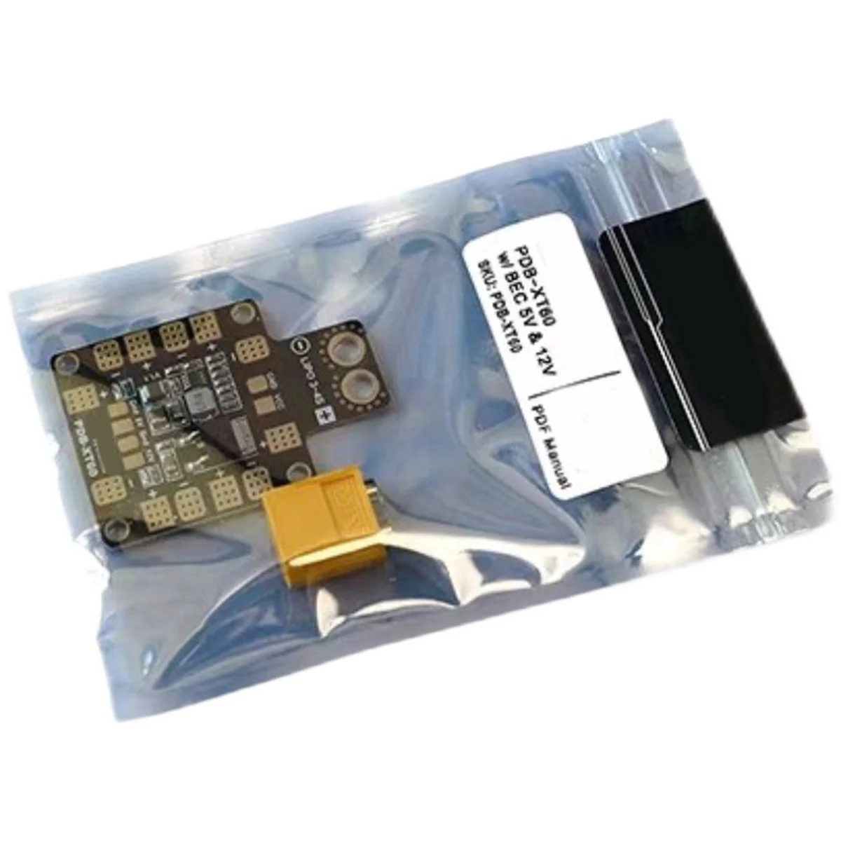 ABGIFor Matek Systems PDB لوحة توزيع الطاقة XT60 ث/BEC 5 فولت 12 فولت لـ QAV250 RC FPV كوادكوبتر مولتيكوبتر بدون طيار