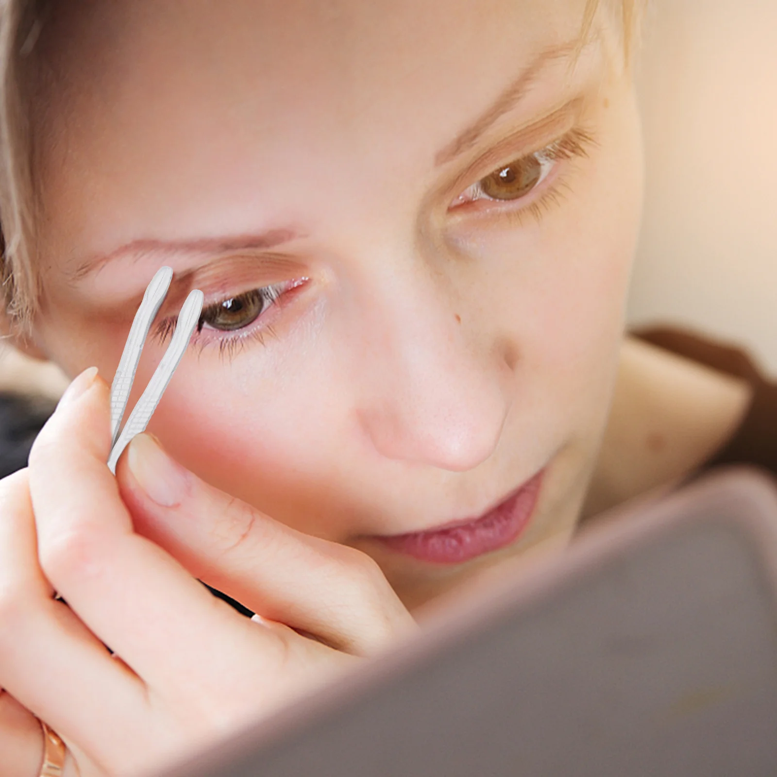 50 قطعة ملصقات الجفن المزدوج مقاطع البلاستيك الشفاف ماكياج أداة لتمديد كاذبة رمش مزيل كليب رمش قضيب