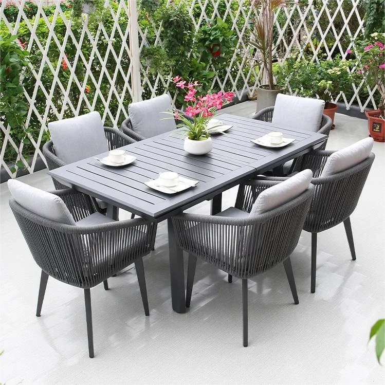 

Furniture ready to ship wholesale outdoor garden patio furniture set round coffee table with 4 Diva chairs set
