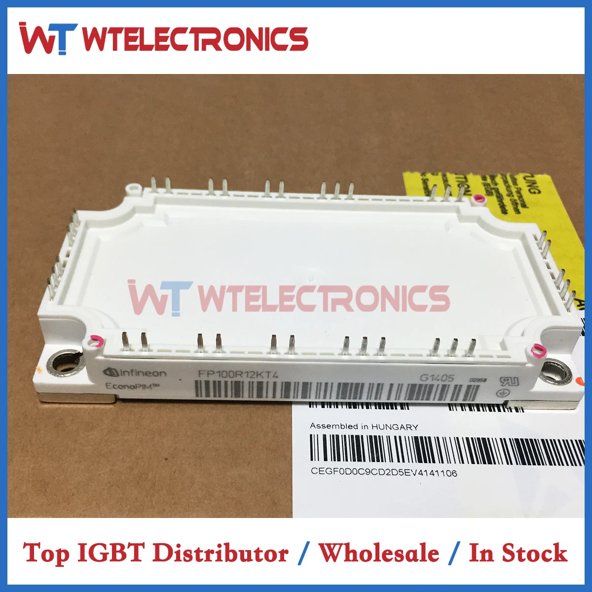 

Genuine FP100R12KT4 IGBT Module For Industrial Drives