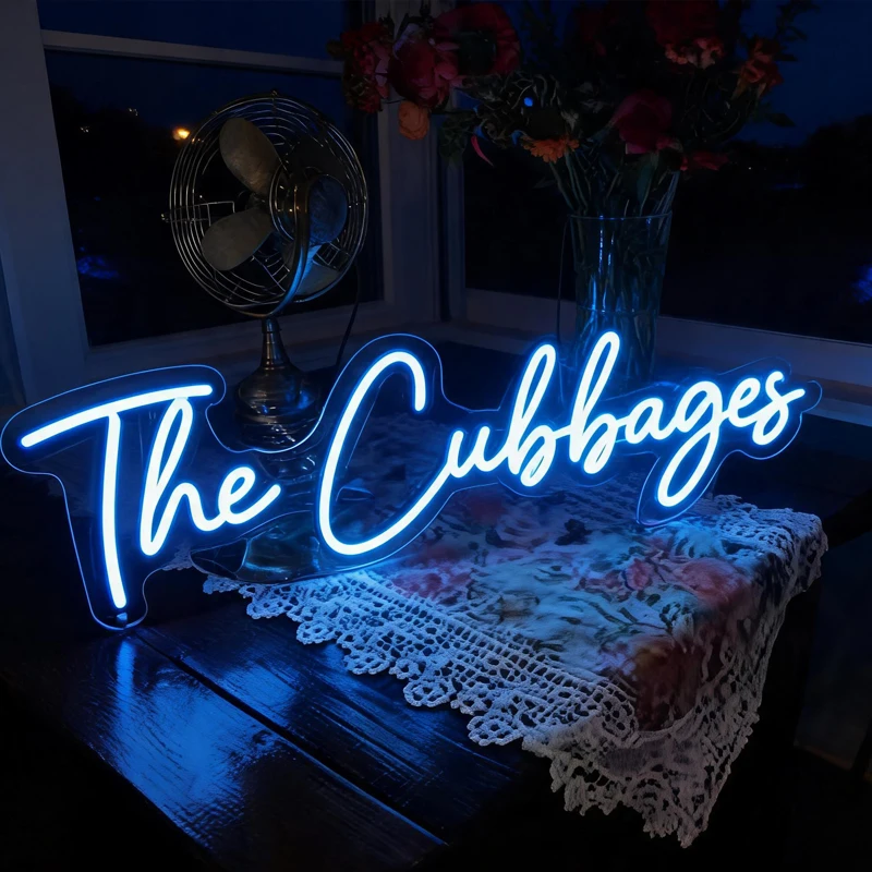 Custom Name Text LED Neon Light Personalized Neon Light for Kid Bedroom Room Decorations Birthday Gifts LED illuminated Signs