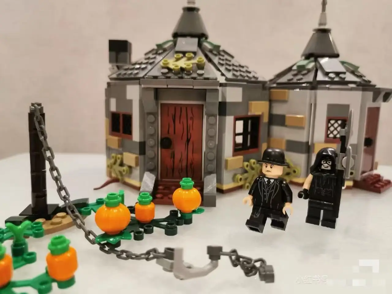 496 قطعة متوافقة مع 75947 العالم السحري للمعالجات Hagrid's كوخ اللبنات لعبة نموذج للبنين بنات الكبار هدية عيد ميلاد #5