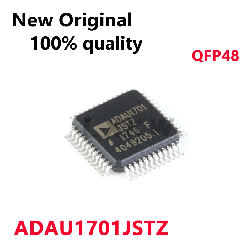 2-10/PCS New Original ADAU1701JSTZ ADAU1701 JSTZ QFP48 8/56 bit DSP audio microprocessor chip In Stock