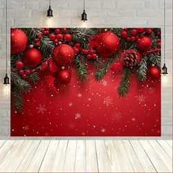 Sparkly snowflake Christmas background, multifunctional polyester photo background, festivals, birthday parties and photo booths