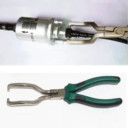 Professional Gasoline Pipe Joint Pliers Filter Caliper Oil Tubing Connector Disassembly Tools Quick Removal Pliers Clamp Repair