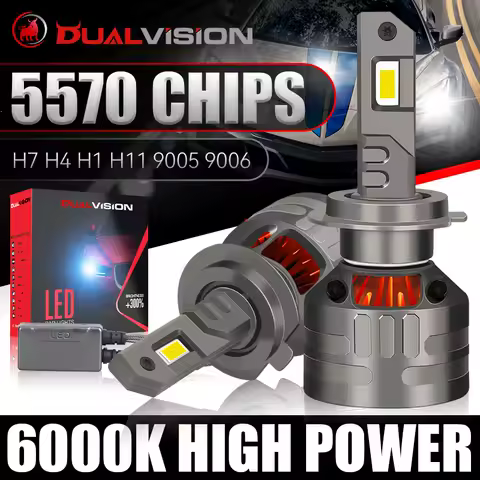 K5C H7 H4 H1 Led Headlight 5570 CSP 4300K 6000K Canbus H11 H8 H9 HB3 9005 HB4 9006 9012 HIR2 STG PTF Car Light Fog Lamp For Lens