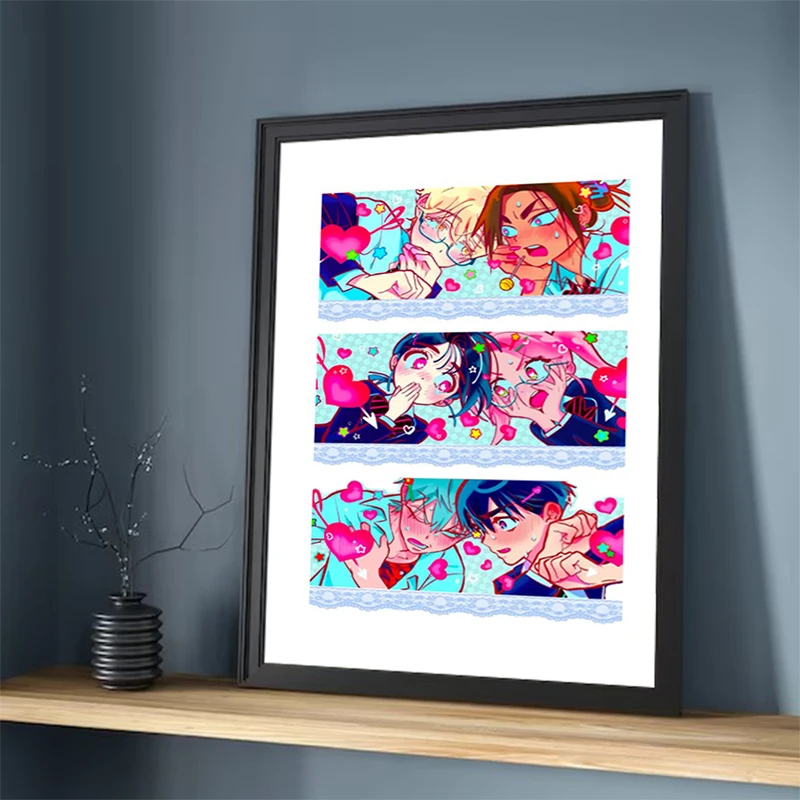 

Decorative Wall Poster Anime Home Living Room Decoration Interior Paintings Art Mural Bedroom Decor Vintage Pictures Posters