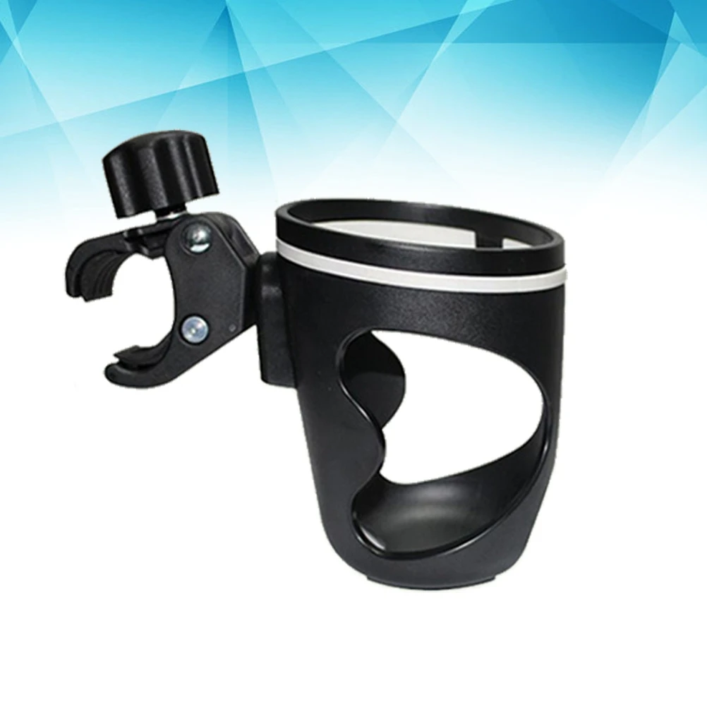 حامل أكواب لعربة الأطفال متعدد الوظائف، حامل زجاجات قابل للتعديل مع مشبك دوار 360 درجة لعربات الأطفال والدراجات البخارية #1