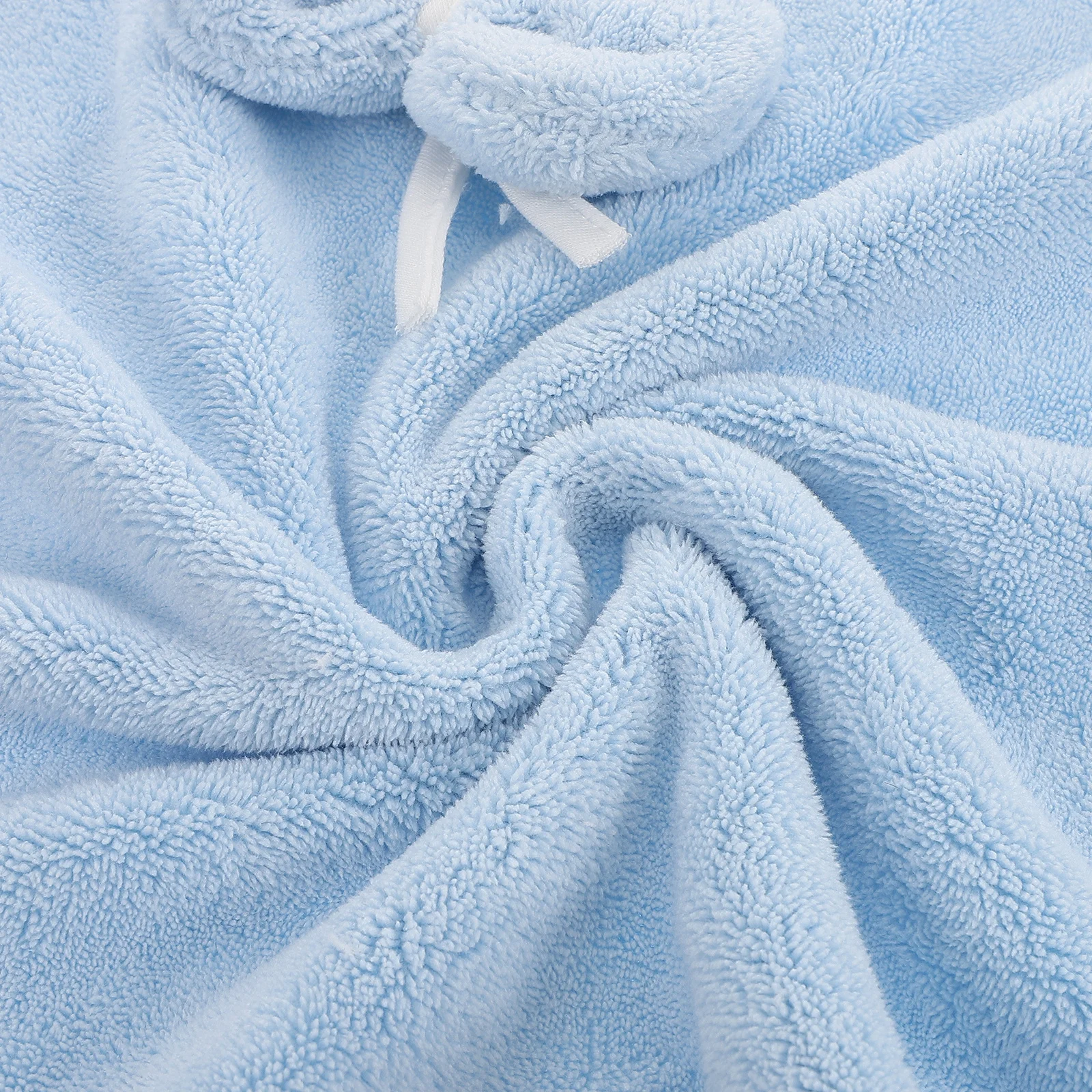 Lintfree مناشف اليد سميكة المرجان الصوف تصميم معلق لينة ماصة للمطبخ الحمام الصالة الرياضية فوط شاي ديكور المنزل #3