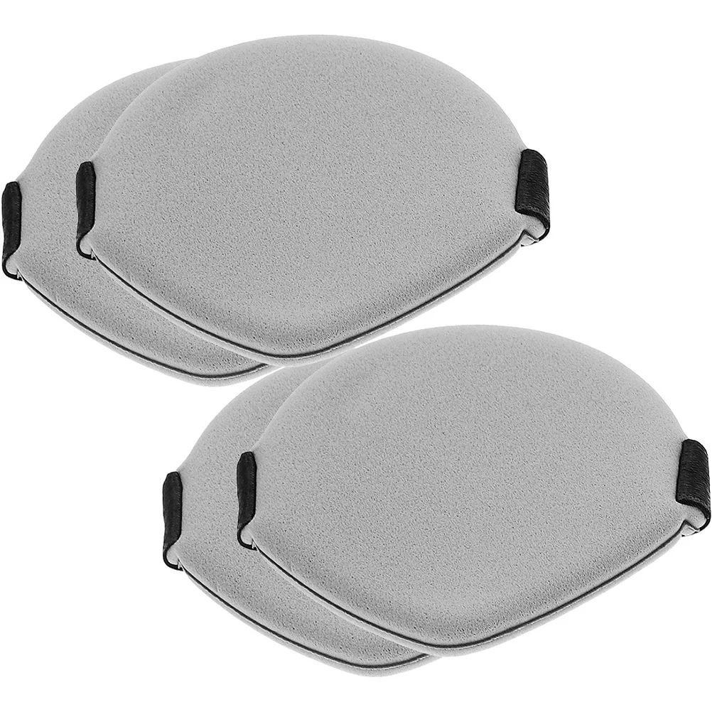 

4Pcs Makeup Powder Hydrophilic PU Double Sided Wet Foundation Pads Smooth Blending Applicator Makeup Tools