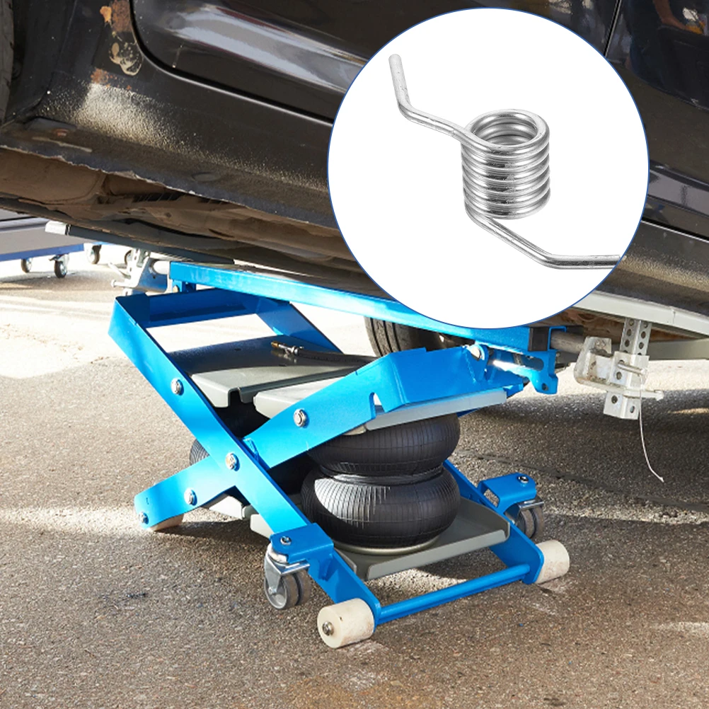 

1 Hydraulic Jack Spring Black Reinforced Steel for 3 Ton Horizontal Floor Jack Parts Replacement Spring Metal Repair Tools