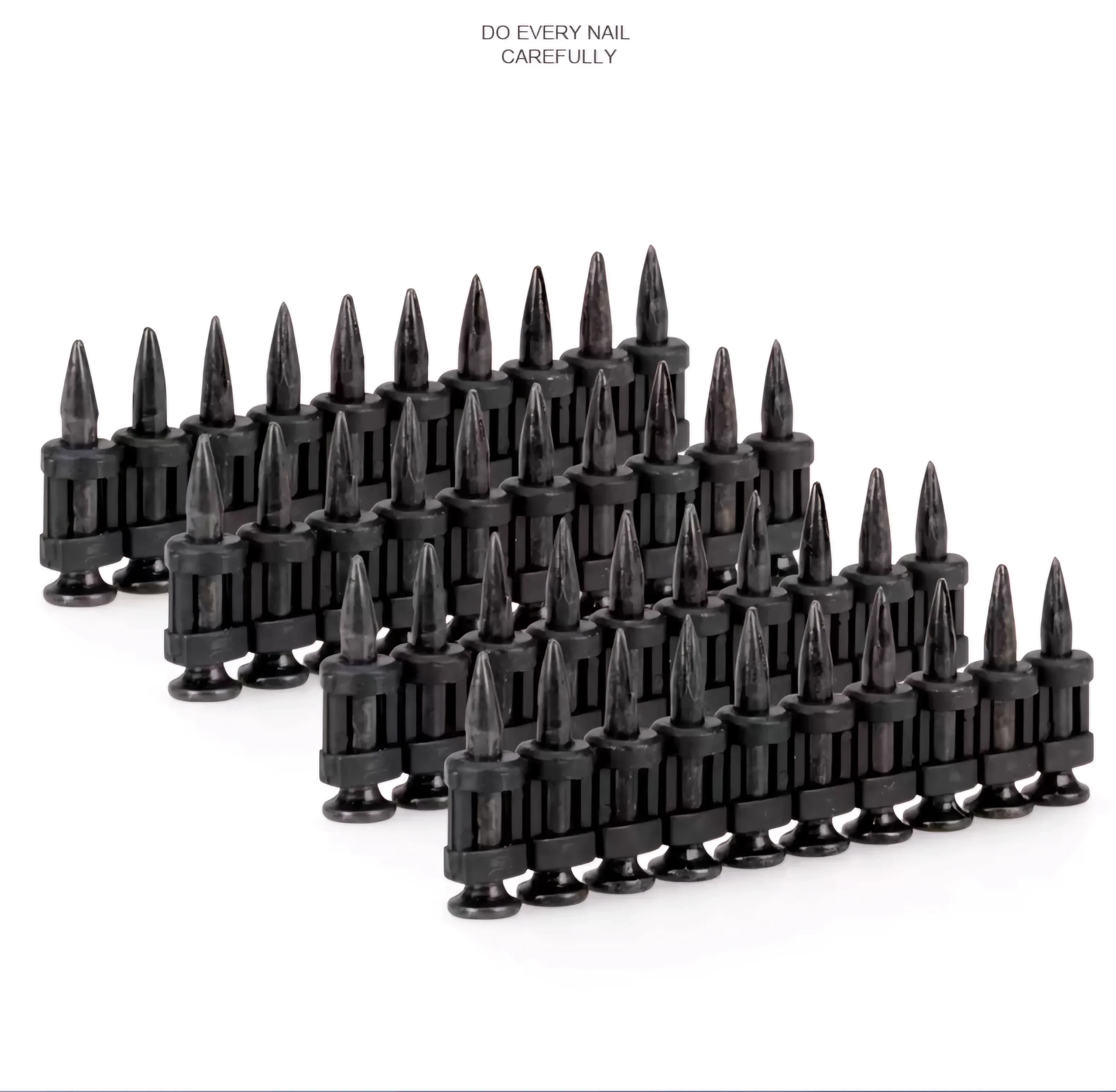 Plastic  Row Connect  Nails For Concrete Nailer Gun Nails Toua tool  Cordless Battery Tool  Fixing Door  Window 19mm 22mm 25mm