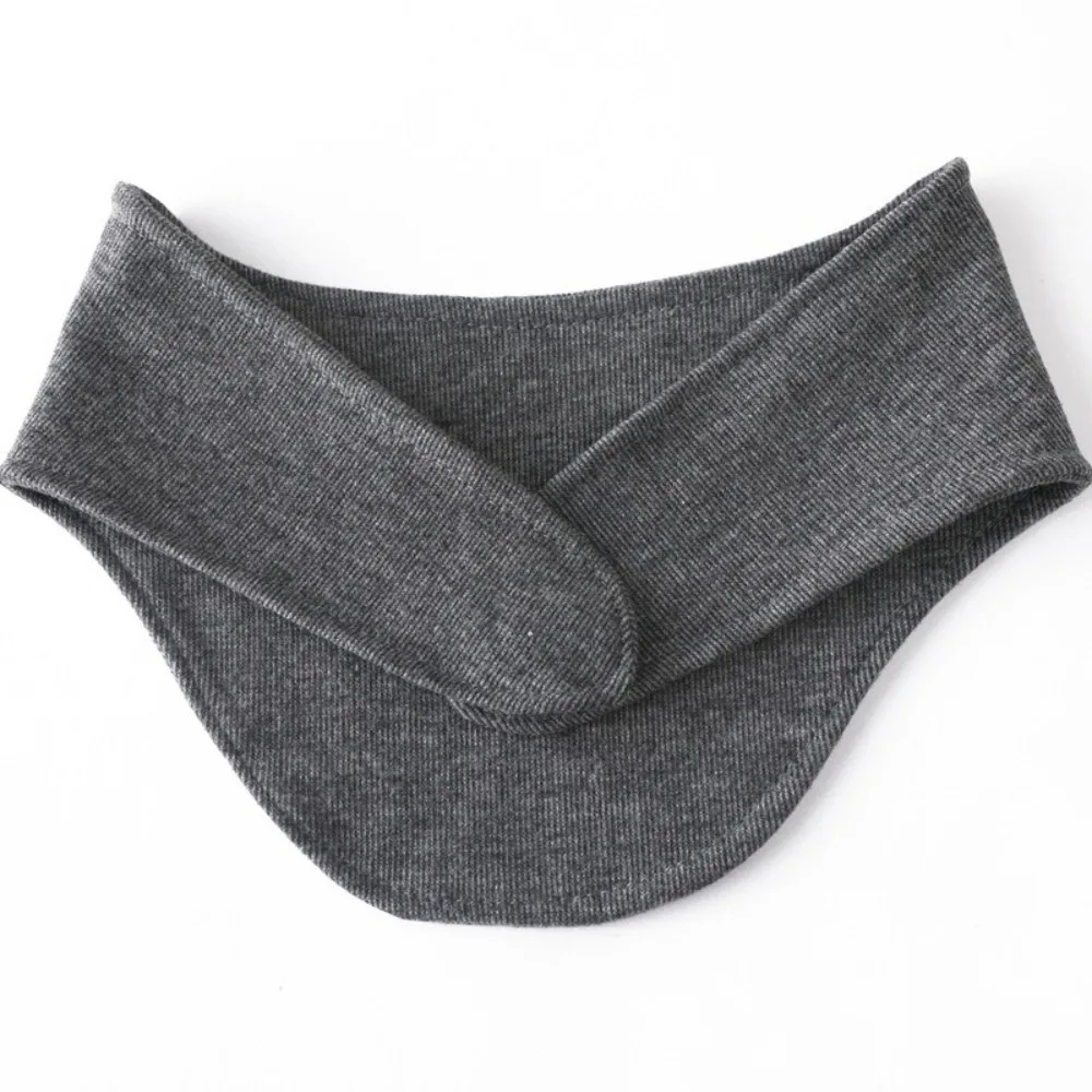 New Warm Neck Warmer Soft with Pocket Neck Protector Solid Color Neck Cover Gift