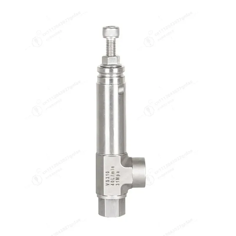310 Bar Stainless Steel Safety Relief Valve High Flow Corrosion Resistant for Seawater Desalination High Pressure Plunger