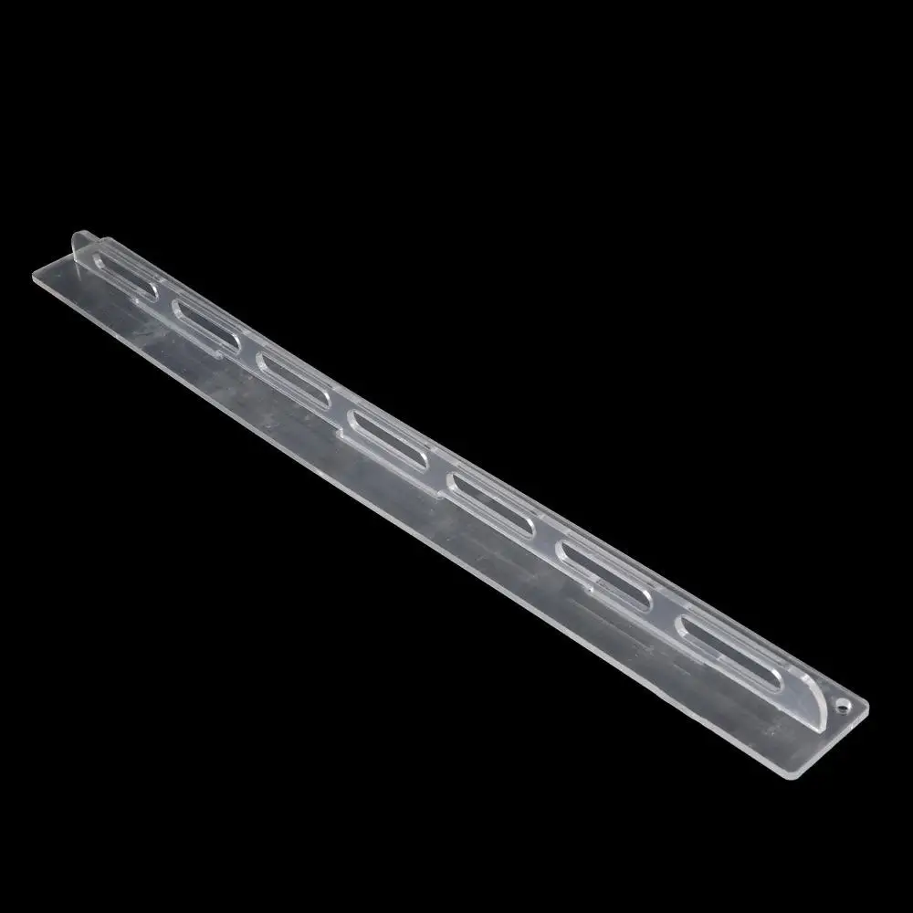 الحديثة 7 ثقوب نظارات رف شاشة شفافة الحائط النظارات الشمسية عرض الرف نظارات الاكريليك تخزين الرف المحلات التجارية #3