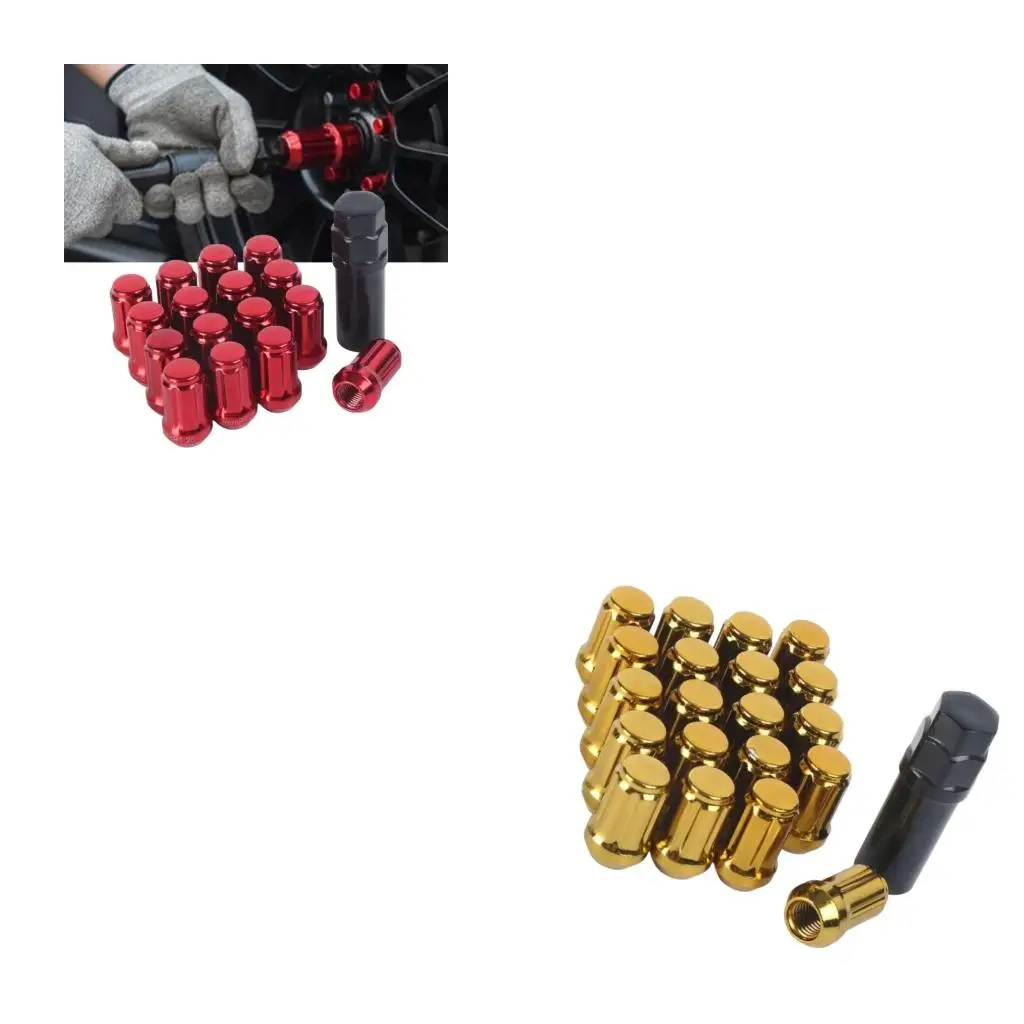 Premium Carbon Steel Security Lug Bolts for Alloy Wheel Universal Vehicle Improved Anti Corrosion Protections