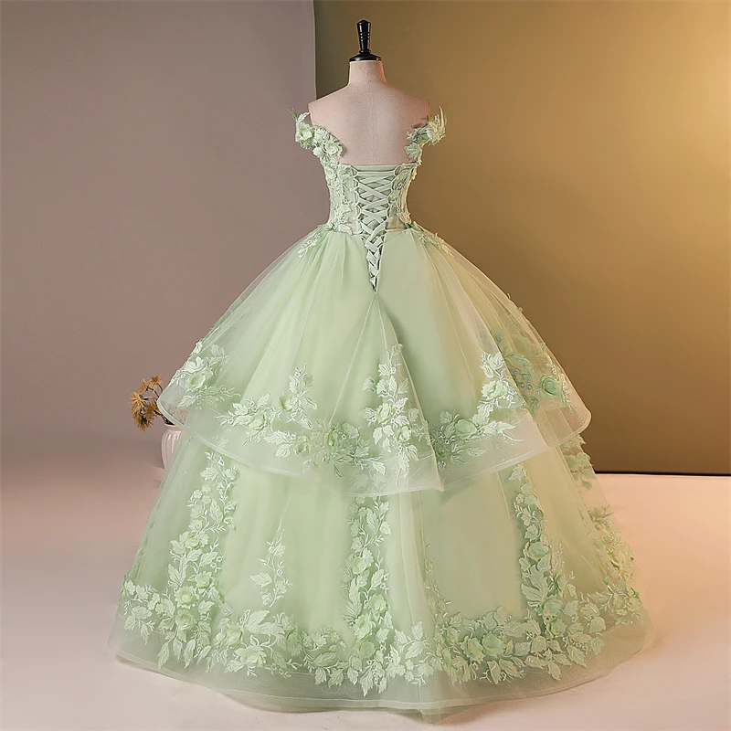 فساتين حفلات جديدة من Sonhar Vestidos 15 فساتين Quinceanera فستان حفلة موسيقية حلوة مخصصة لعمر 15 عامًا لـ Quinceanera